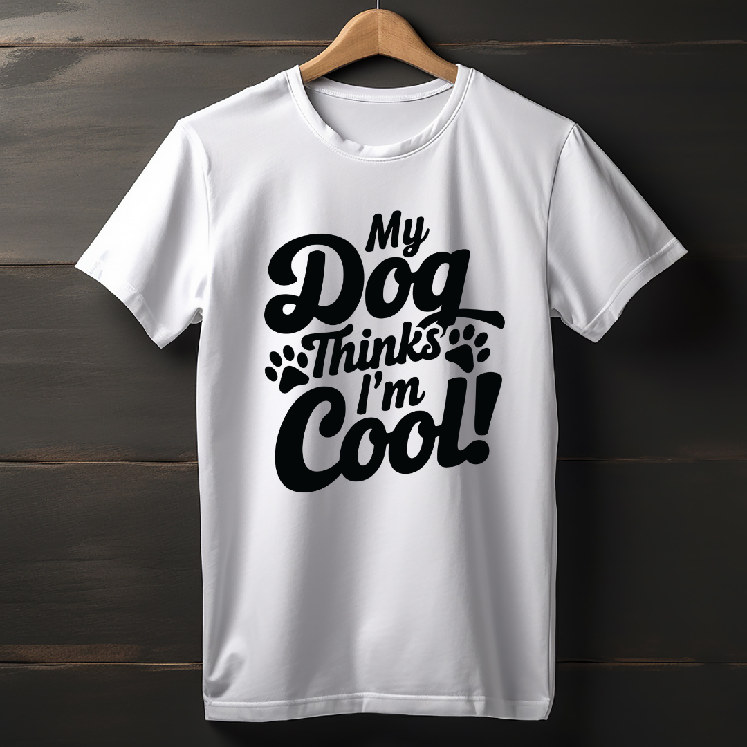 Dog thinks I am cool