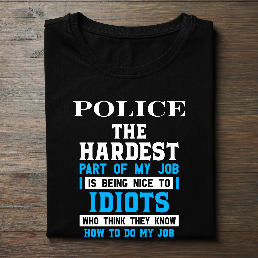 Hardest Part of Cop's Job