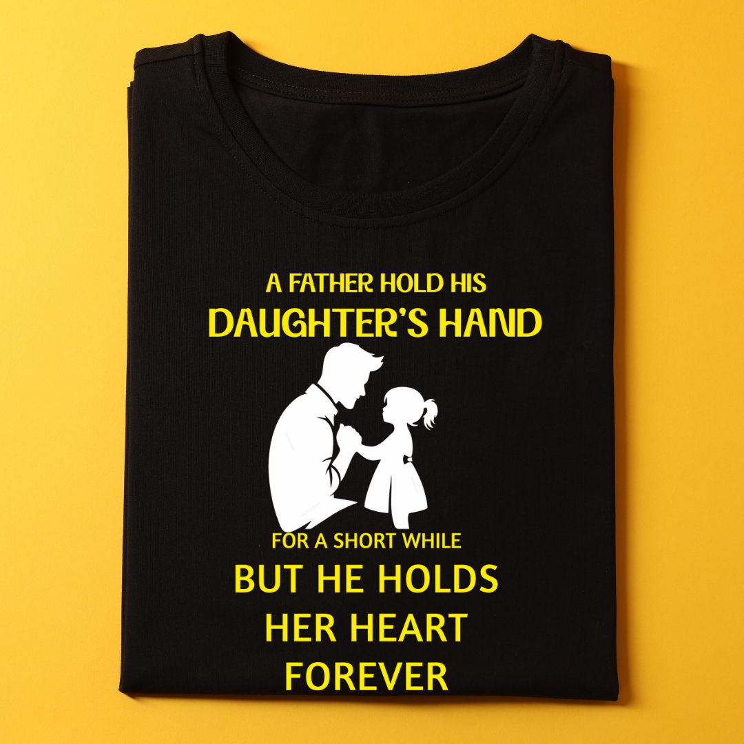 Dad Holds Daughter's Heart Forever