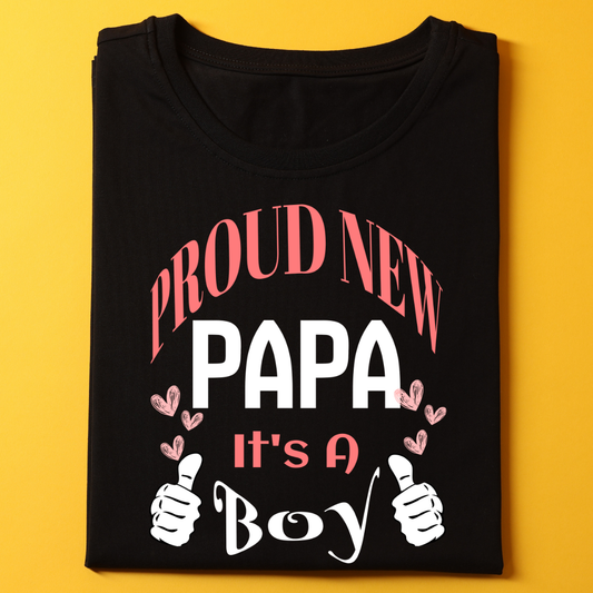 Proud Papa It's A Boy