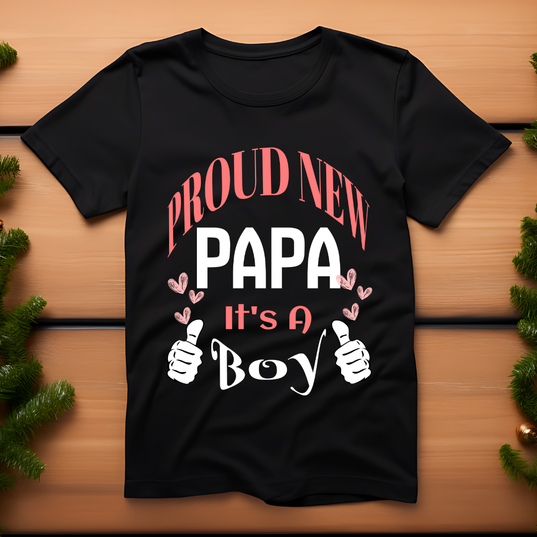 Proud Papa It's A Boy